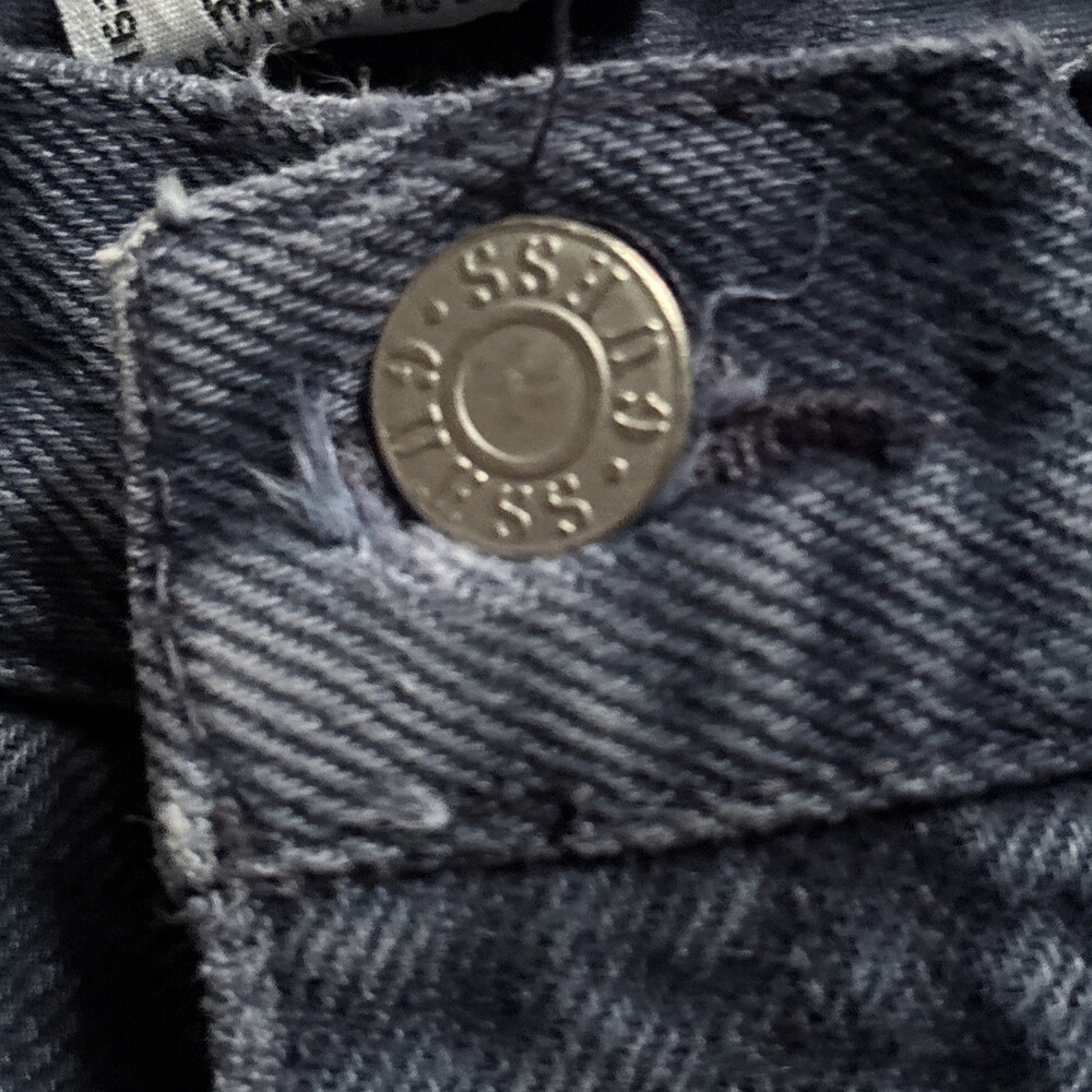 Vintage Guess Jeans George’s Marciano Dark Blue Jeans Style 1050 Size 31 - Picture 2 of 9